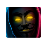 Tapis de Souris Gaming L TITAN L020 ANONYMOUS