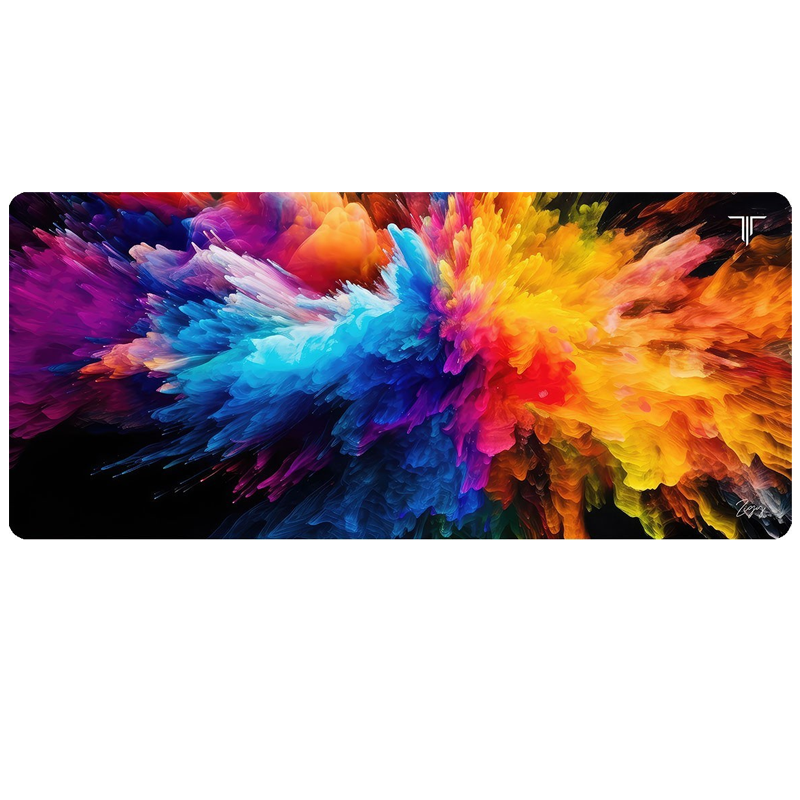 Tapis de Souris Gaming XXL TITAN XXL010 ABSTRACT MULTICOLOR