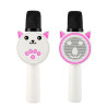 Microphone Karaoké Bluetooth - BEST SOUND MC881 - Blanc Rose