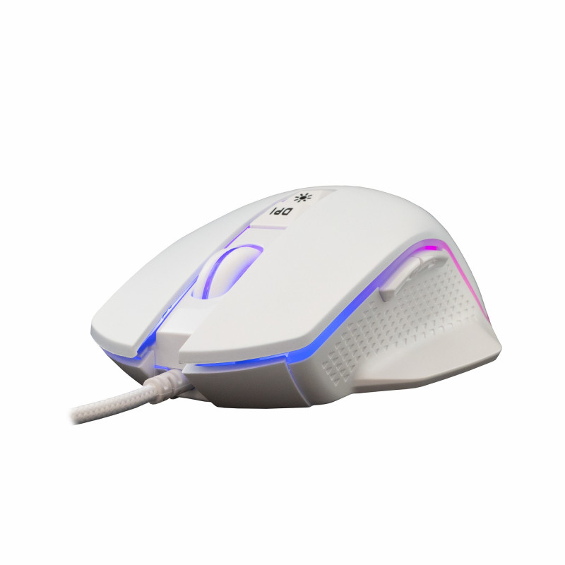 Souris Gaming WHITE SHARK GARETH GM-5009 - Blanc