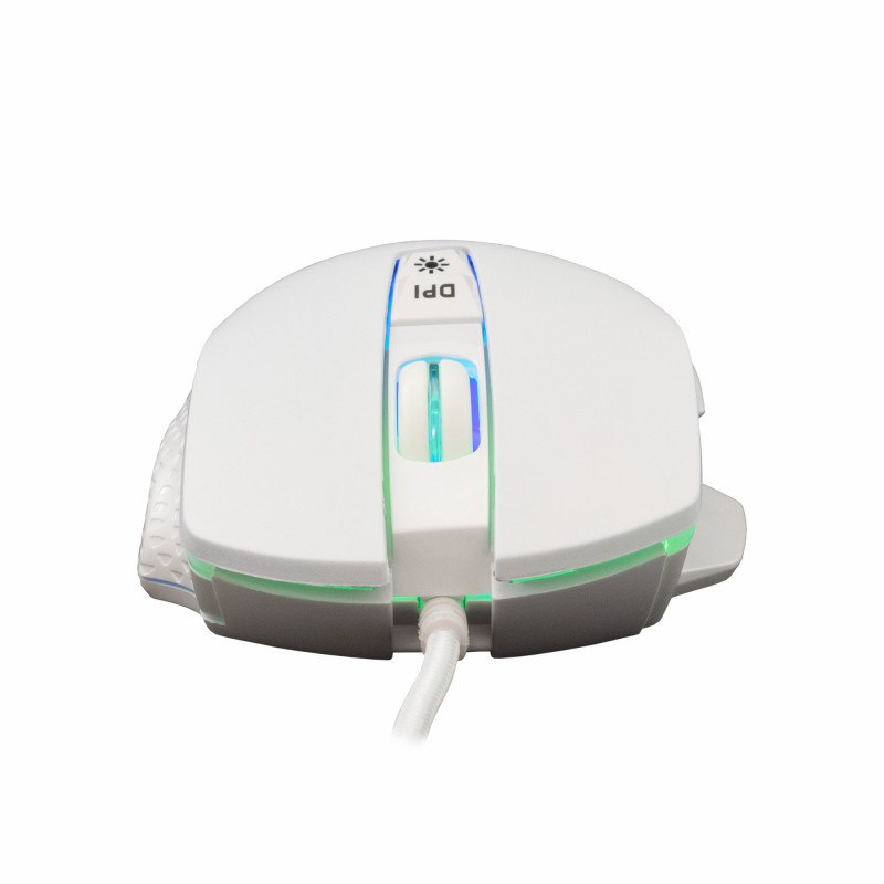 Souris Gaming WHITE SHARK GARETH GM-5009 - Blanc