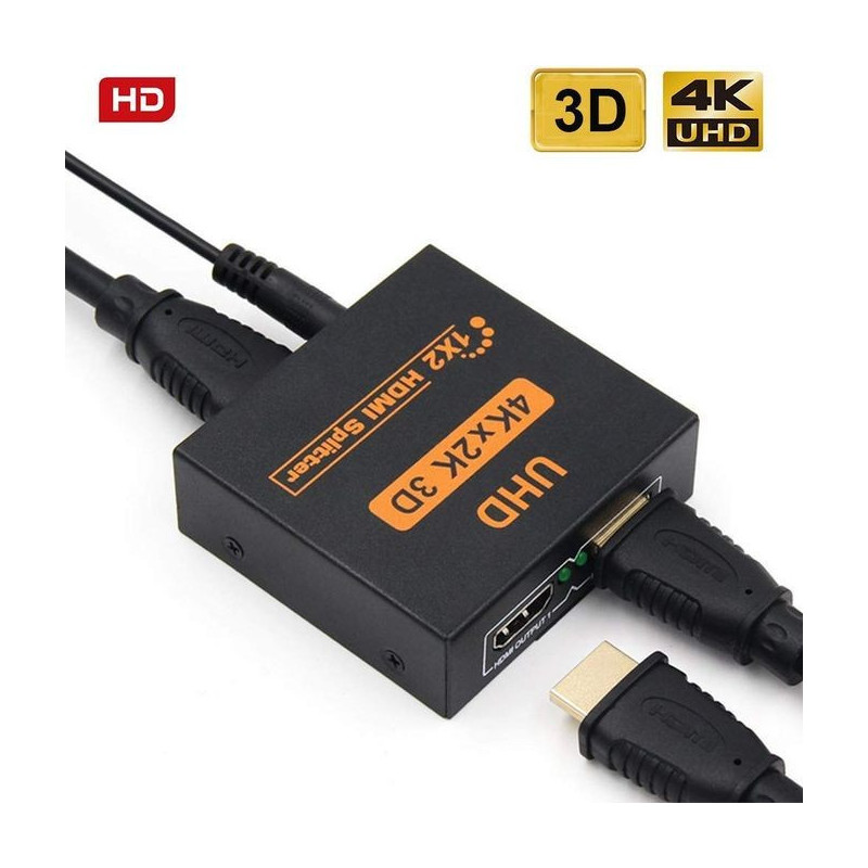 Splitter HDMI 2 Ports 4K 3D