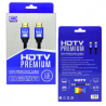 Cable HDMI 4K V2.0 1.5m - Noir Rouge