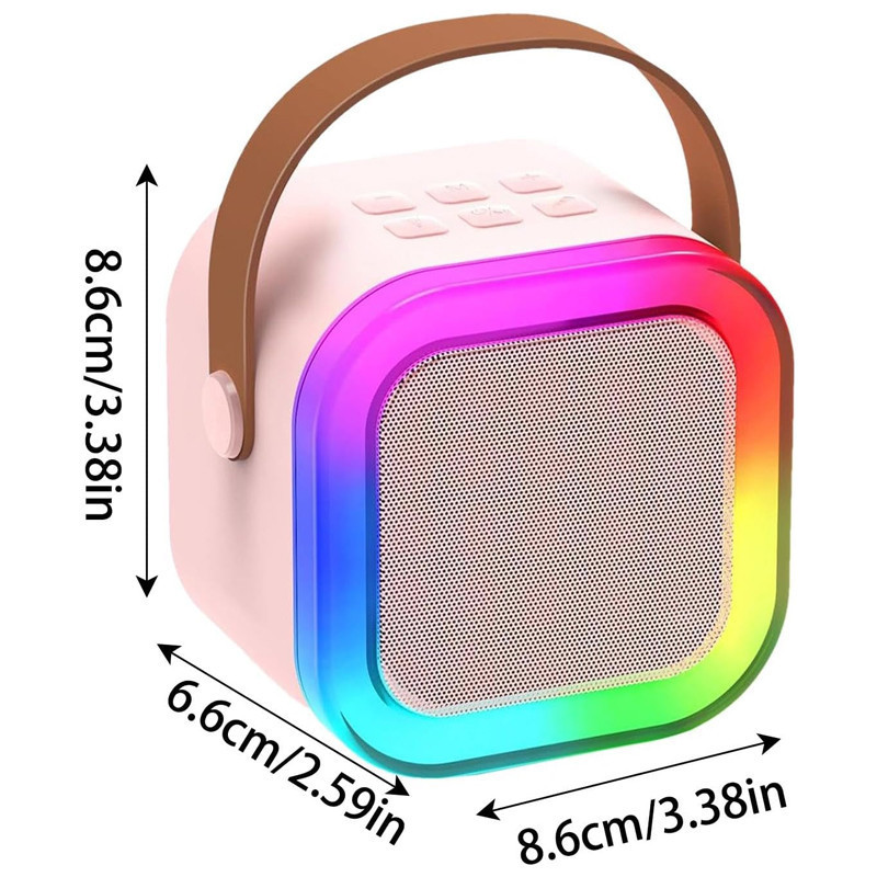 Haut Parleur Bluetooth K12 5W Avec Microphone - Rose