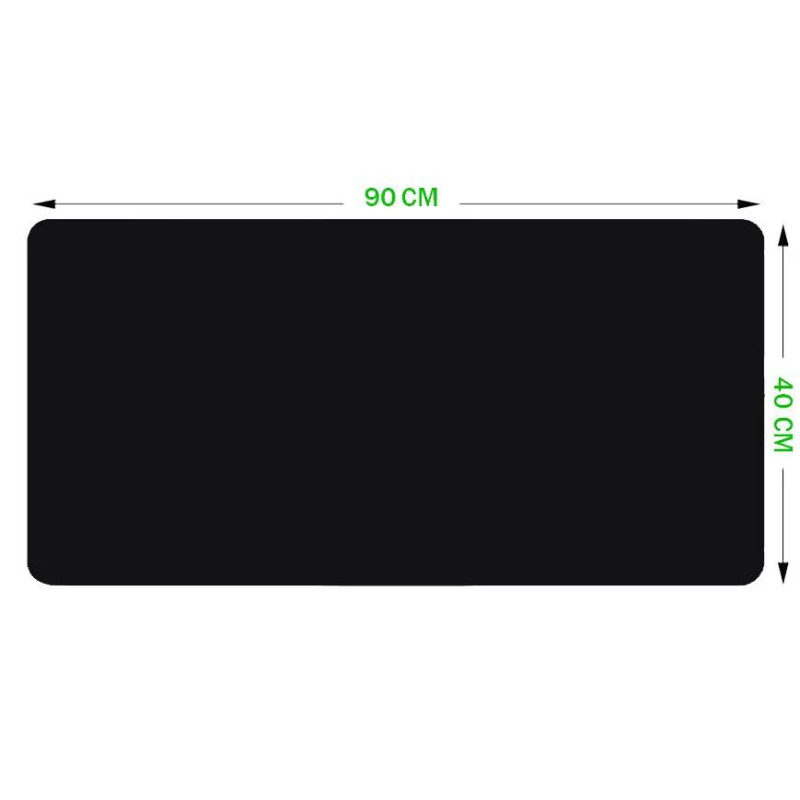 Tapis de Souris XXL 900x400mm Noir