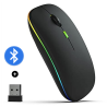 Souris Sans Fil Bluetooth Rechargeable Silencieuse - Noir