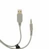 Casque Gaming WHITE SHARK FIREFLY GH-2342 - Blanc