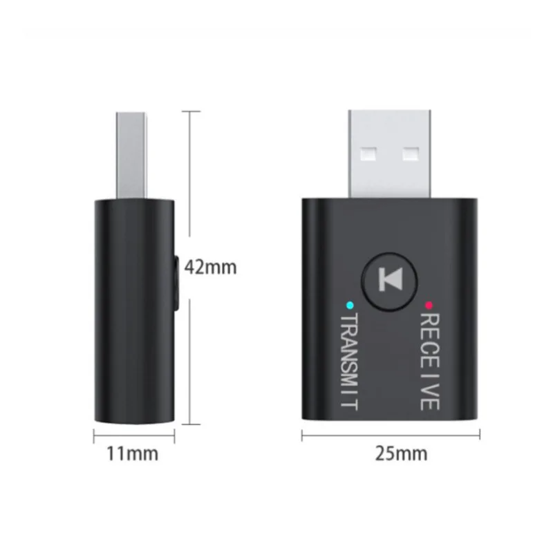 Récepteur et Transmetteur Audio USB Jack Bluetooth 5.0 TR6
