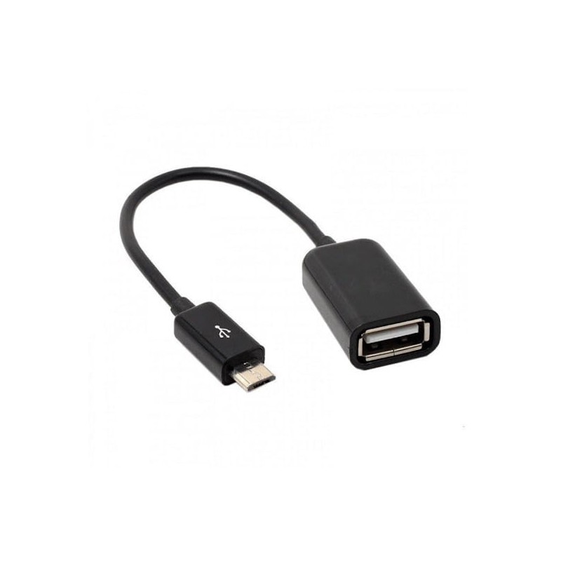 Cable OTG Micro USB - Noir