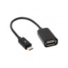 Cable OTG Micro USB - Noir