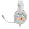 Casque Gaming REDRAGON HYLAS RGB H260 - Blanc
