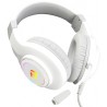 Casque Gaming REDRAGON HYLAS RGB H260 - Blanc