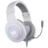 Casque Gaming REDRAGON HYLAS RGB H260 - Blanc