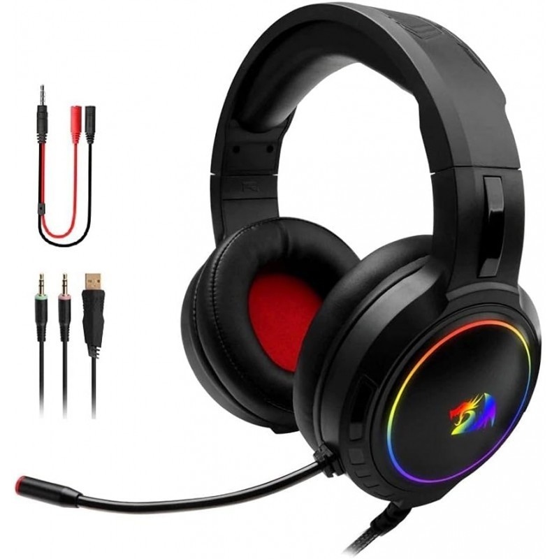 Casque Gaming REDRAGON MENTO RGB H270 - Noir