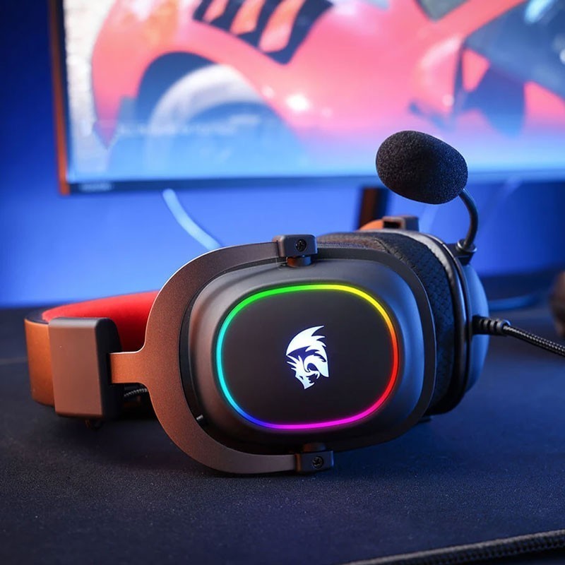 Casque Gaming REDRAGON ZEUS-X H510 RGB USB 7.1 - Noir