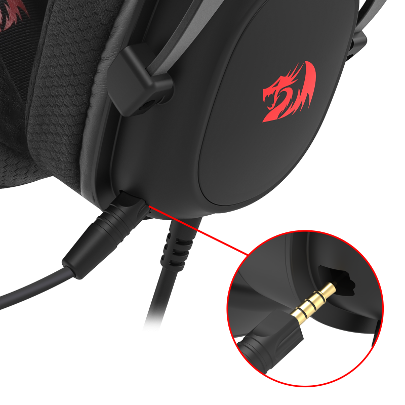 Casque Gaming REDRAGON ZEUS LITE H510-LT - Noir