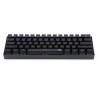 Clavier Gaming Mécanique REDRAGON LAKSHMI K606R 60% Rainbow - Noir - Red Switch
