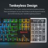 Clavier Gaming Mécanique REDRAGON KUMARA 2 K552 RGB - Noir - Red Switch