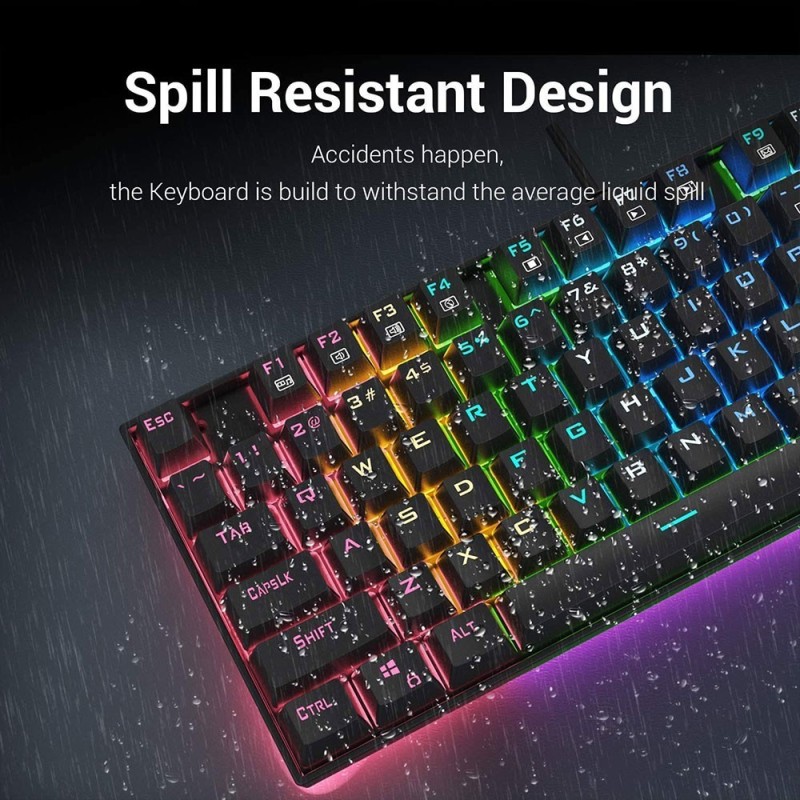 Clavier Gaming Mécanique REDRAGON KUMARA 2 K552 RGB - Noir - Red Switch
