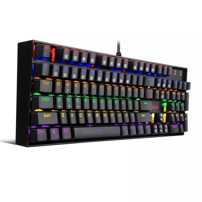 Clavier Gaming Mécanique REDRAGON MITRA K551 RGB - Noir - Blue Switch
