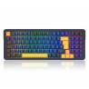 Clavier Gaming Mécanique REDRAGON GLORIA K664 RGB - Bleu Noir Jaune - Red Switch