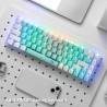 Clavier Gaming Mécanique Sans Fil / Bluetooth REDRAGON CASTOR PRO K631 - Vert Blanc