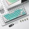 Clavier Gaming Mécanique Sans Fil / Bluetooth REDRAGON CASTOR PRO K631 - Vert Blanc