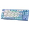 Clavier Gaming Mécanique REDRAGON STAR BLADE K707 RGB - Blanc Bleu