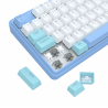 Clavier Gaming Mécanique REDRAGON STAR BLADE K707 RGB - Blanc Bleu