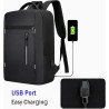 Sac à dos pour Pc Portable 15.6" + Port USB - Noir