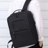 Sac à dos pour Pc Portable 15.6" + Sacoche + Trousse - Noir