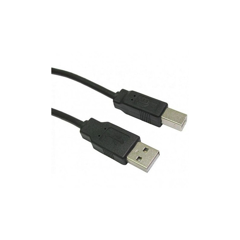 Cable imprimante USB 2.0  - 1.5 m - Noir