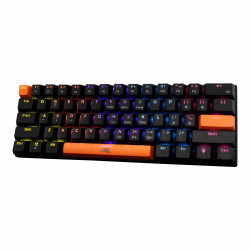 Clavier Mécanique BARACUDA DOLPHIN BGK-03111 - Noir - Red Switch
