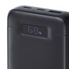 Power Bank RIVAVASE VA1082 65W 20000 mAh Ultra Rapide - Noir