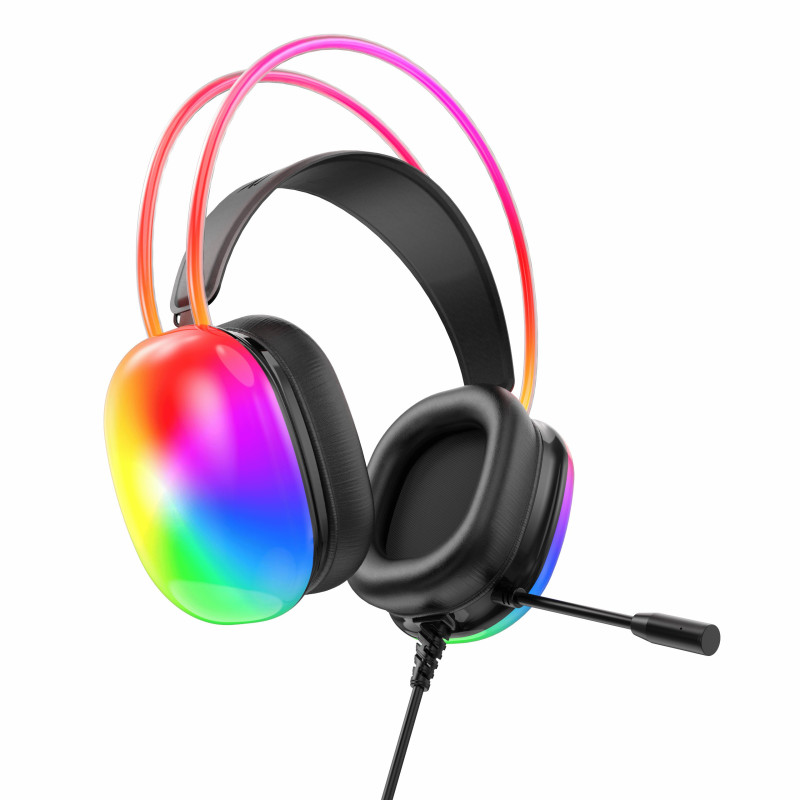 Casque Gaming USB T-DAGGER FROSBITE T-RGH215 RGB - Noir