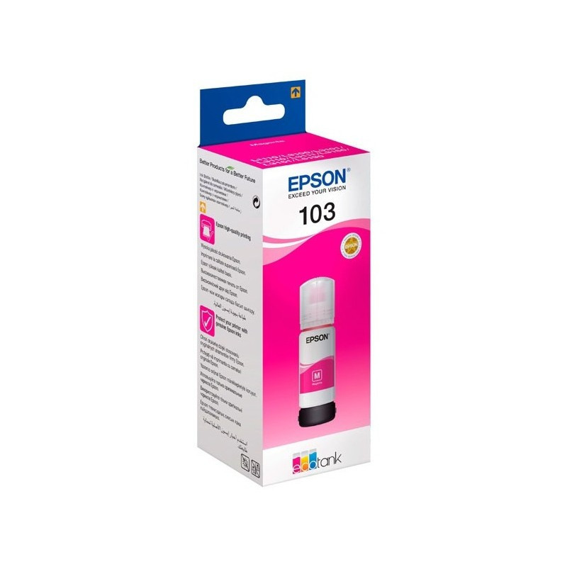 Bouteille d'encre Originale EPSON EcoTank 103 - Magenta