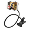 Support Lazy Bracket Flexible 360° en Métal - Noir