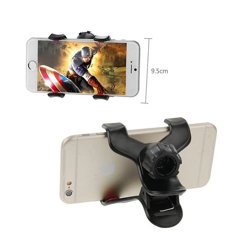 Support Lazy Bracket Flexible 360° en Métal - Noir