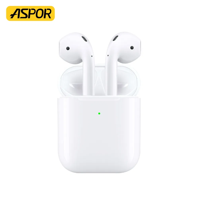 Ecouteur Bluetooth ASPOR A616 Wireless Charging - Blanc