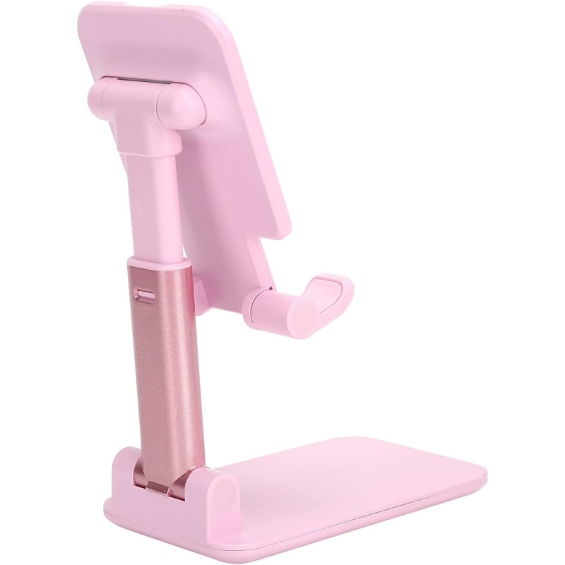 Support de Bureau pour SMARTPHONE Pliable avec Miroir - Rose