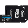 Carte mémoire TeamGroup Elite Micro SDXC A1 V30 - 64 Go