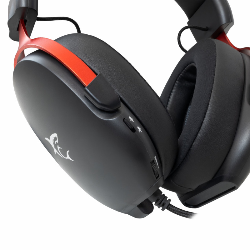 Casque Gaming WHITE SHARK FOX GH-2445 - Noir