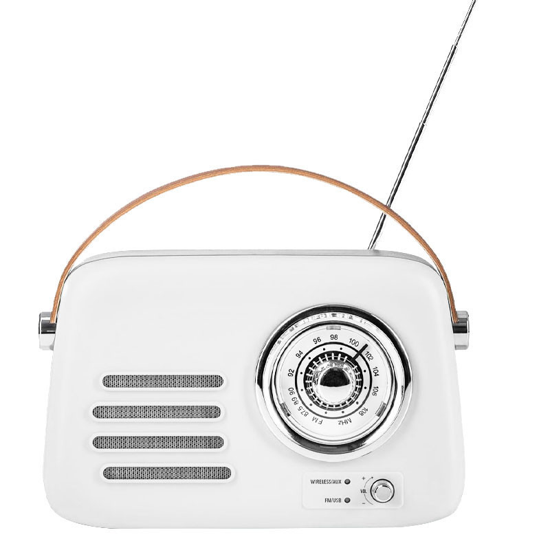 Haut Parleur Bluetooth BEST SOUND T10 - Radio FM - Blanc