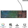 Clavier Gaming TRUST AZOR GXT-835 RGB - Noir