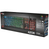 Clavier Gaming TRUST AZOR GXT-835 RGB - Noir