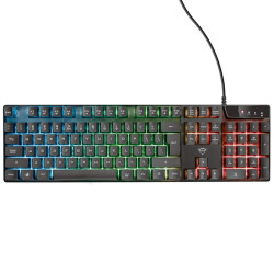 Clavier Gaming TRUST AZOR GXT-835 RGB - Noir