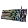 Clavier Gaming TRUST THADO GXT-833 RGB - Noir