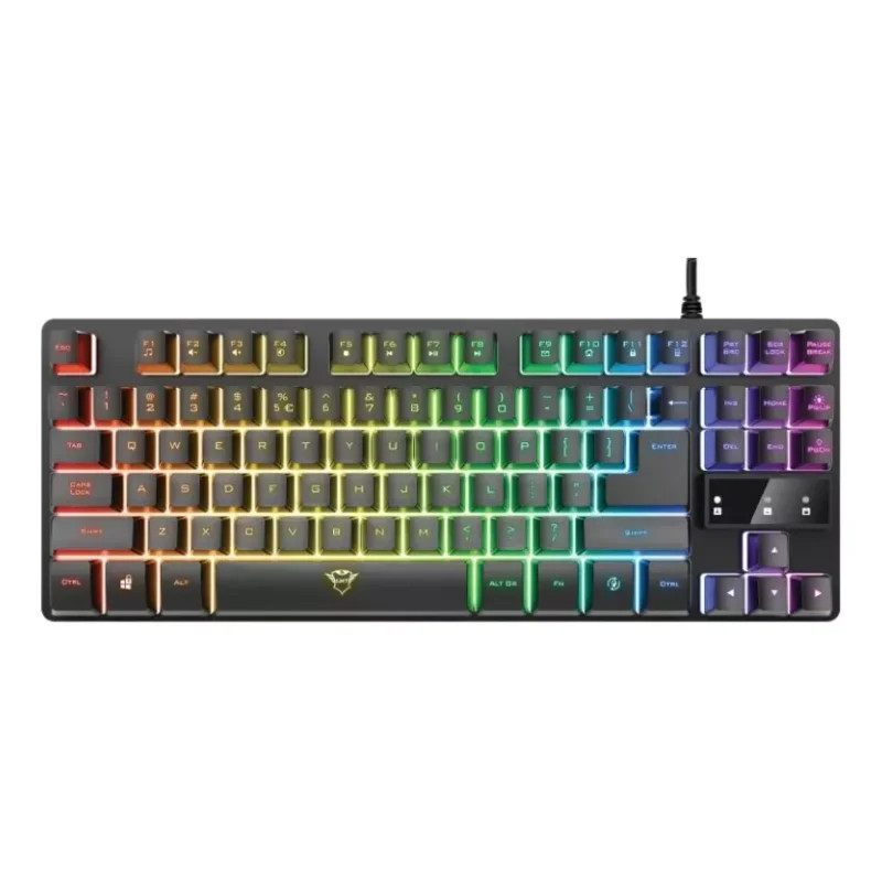 Clavier Gaming TRUST THADO GXT-833 RGB - Noir