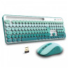 Combo Clavier et Souris Sans Fil ADVANCE PEPS - VERT