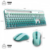 Combo Clavier et Souris Sans Fil ADVANCE PEPS - VERT